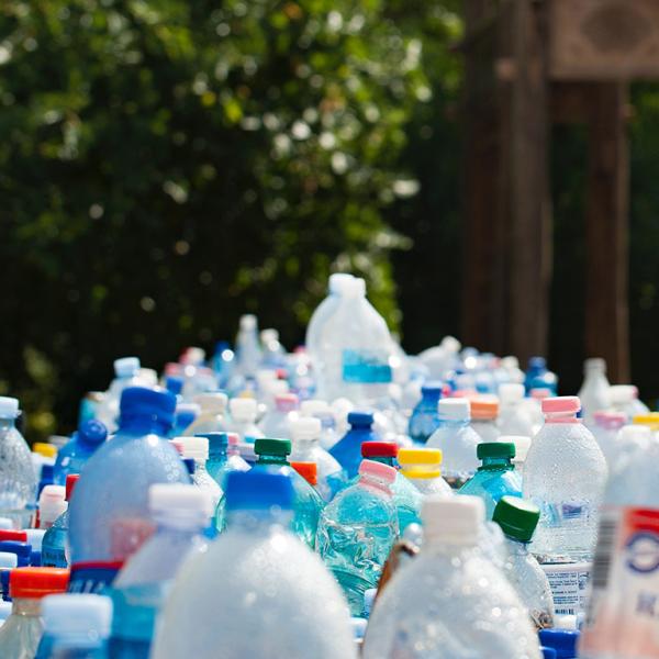 Photo of plastic bottles